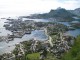 Výhľad na Svolvaer, Lofoty, Nórsko